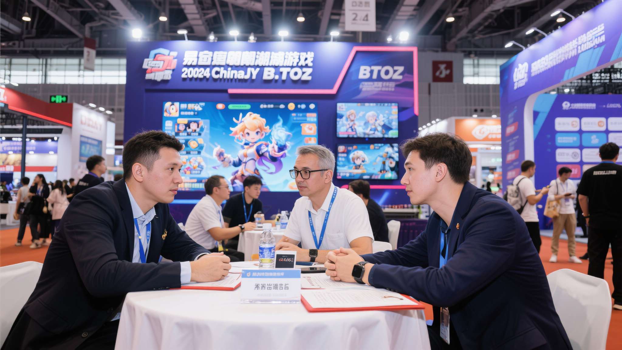 掘金数娱蓝海,尽在2026 ChinaJoy BTOB商务洽谈馆! 以某国内中型手游研发商为例,其在2024年ChinaJoy BTOB馆完成了与三